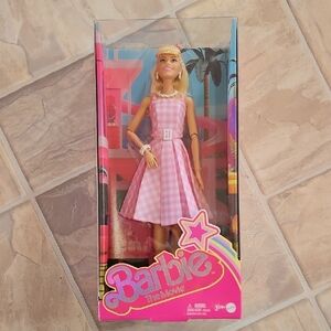 Barbie The Movie Doll in Pink Dress